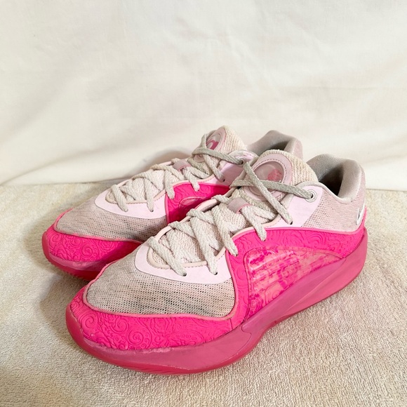 Nike KD 16 Aunt Pearl Pink size 8.5 MEN’S BASKETBALL SHOES - Picture 3 of 9